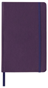 purple bound hardback notebook