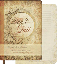 Casebound Paper Don't Quit Journal
