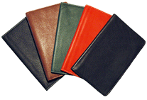 Full-Grain Leather Pocket Hardback Notebooks
