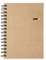 Natural Spiral Eco Hardback Notebook