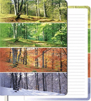 Paper-Bound Four Seasons Notebook