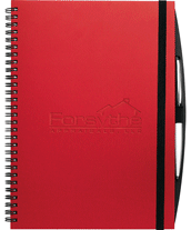 Ruled Faux Leather Hardback Notebooks