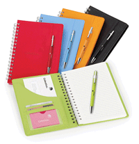 Spiral Hardcover Colored Notebooks